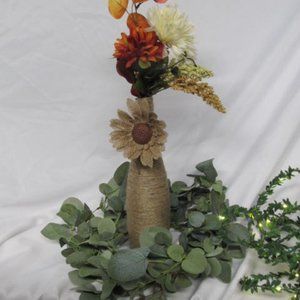 Large Eucalyptus Floral Wreaths Wedding Table Centerpiece Decor Rustic Wedding